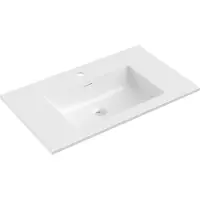 Mexen Otis inbouw wastafel 81 x 46,5 cm, wit glans - 25188000