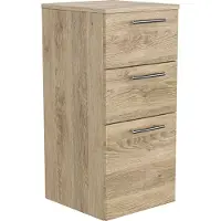 Posseik Medicijnkast, 75 cm, licht eikenhout, satijnglans