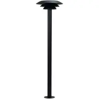 Dyberg Larsen Buitenverlichting , DL25 Outdoor, dimbare, Zwart, Metaal, Scandinavisch