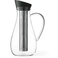 Viva Scandinavia - Hydratatie Infusion Karaf voor Icetea - Incl Filter - 1,5 liter - Zwart