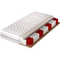 Fun-Möbel Matras met pocketvering, 7 zones, model KALIF, H3-H4, afmetingen 100x200x20 cm