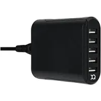 COFI Travel 5x USB-A 8 A įkroviklis (4029948065168), USB-lader, Zwart