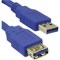 MediaRange Kabel MRCS145 Blauw