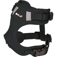 Petlando Hondenharnas Mesh Vest Zwart - Hondentuig - Xl 44-50/57-81 Cm