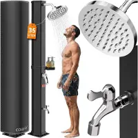 Casaria Solar douche zwart 35L