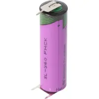 Sonnenschein Batterien Tadiran lithiumbatterij SL-360/PT met soldeertips en 3 contactpunten