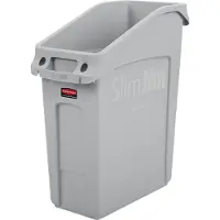 Rubbermaid Slim Jim Under-Counter container 49 ltr, Rubbermaid, model: VB 237634, grijs
