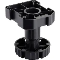 Sotech Set van 40 stuks meubelpoten 100 mm Sokkelvoeten verstelbaar