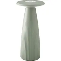 Sigor Nuflair LED tafellamp, groen, IP54, dimbaar, 24 cm Nuflair, dimbaar, groen, Woon-/ Eetkamer, Aluminium, Scandinavisch