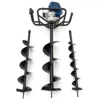 HBM Grondboor met benzine motor 51,2 cc