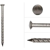 Wovar Bolkop schroefnagels RVS 2.5 x 40 mm | Doos 450 stuks