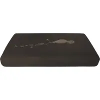 Tierlando Quick-Cover SOFT VELOURS, vierkant matrasbeschermer, modellen: GOOFY | PLUTO | LINUS | ANTON | SCOTCH - Bedmaat: 130 cm | Kleur: 01 Bruin