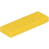 LEGO 1x3 tegels 63864 - 50 stuks, geel