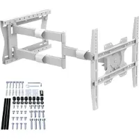 XTRARM Tantal 80 cm Flex VESA 400 TV Beugel wit - 27 t/m 75 inch schermen