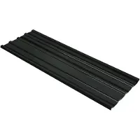 Syfax Dakpaneel 12 pcs Antraciet 129 x 45 cm Gegalvaniseerd staal