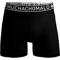 Muchachomalo Heren Thight Zwembroek - 1 Pack - Zwart - Mannen Zwembroek - Strakke Zwembroek