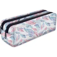 Ferocity Etui, pennenetui, etui met 2 vakken, schooletui, grappig 3D-motief, pennen [107]