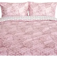 Cofi1453® Verstevigd beddengoed met rits, geschikt voor enkel- en tweepersoonsbed, afmetingen 220 x 240 cm + 2 kussenslopen van 80 x 80 cm