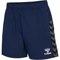 Hummel Sportbroek marine / wit