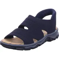 Rieker damessandaal blauw