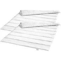 Sleepling Set van 2 dekbedden 155 x 220 cm, licht zomerdekbed, 100% microvezel, geschikt voor mensen met allergieën, Bodyprotect ECOLine