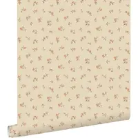 ESTAhome behang vintage bloemetjes beige - 53 cm x 10.05 m - 139834