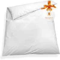 Sleepling Set van 2 Evolon-dekbedovertrekken 135 x 200 cm, tegen huisstofmijt en huisstof, wasbaar op 95 graden, Comfort 100