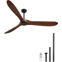 Vevor 180 cm plafondventilator zonder verlichting