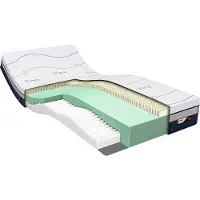 M line Iconic Star 4 Latex matras 200 x 200 x 22 cm - tot 140 kg