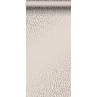 ESTAhome behang panterprint zacht roze en goud - 53 cm x 10.05 m - 139273