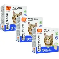 Biofood kattensnoepjes bij vlo naturel 3x 100 st