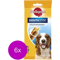 Pedigree Dentastix - Hondensnacks - 6 x Dental 7 stuks Medium