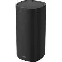 Desq Prullenbak 40 liter - Touch afvalbak - Onzichtbare afvalzak bevestigingsring - RVS - Softclose - Dutch Design - Zwart