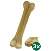 I Am 3x20 cm 5 st Petsnack geperst bot gevuld met rund