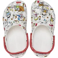Crocs Peanuts Classic Clog Wit/Multi Maat 32/33 US J1