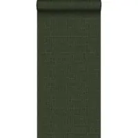 ESTAhome behang krokodillenhuid vergrijsd olijfgroen - 53 cm x 10.05 m - 139187