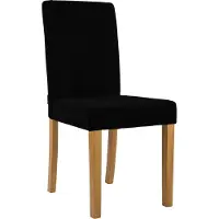 CLP Ina Eetkamerstoel - klassiek - met rugleuning - hout - corduroy - ribstof - antiek licht/zwart
