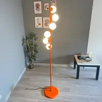 Bamyum Kelora hanglamp, Moderne stijl, Ø37 cm, goudkleurig metalen lamp