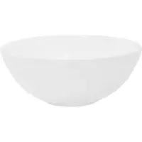 LuxeBath Wastafel Selma | keramiek wit 36x36x21 cm badkamermeubels | NADUVI