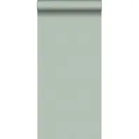 ESTAhome behang linnenstructuur celadon groen - 53 cm x 10.05 m - 148740