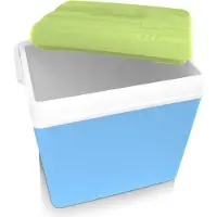 Eda Plastiques koelbox - 24L - Groen/Blauw