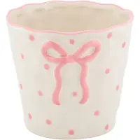Sass & Belle Bloempotje met strik -