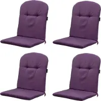 Madison kuipstoelkussen hoge rug panama purple 45x96cm 4 stuks