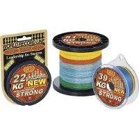 WFT Angelschnur KG Strong Multicolor (600m, 0,64) Ø mm: 0,12; Tr.-Kr. kg: 15,0; Länge m: 300