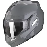 Scorpion EXO-Tech Evo Solid, modulaire helm ,grijs ,XS