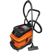 KRAFT&DELE | Industriële stofzuiger, met stopcontact en blaasfunctie, 30 liter, multifunctionele stofzuiger voor droog- en natzuigen