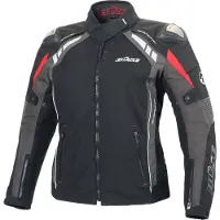 Büse B.Racing Pro Dames Zwart Rood Textiel Jas Maat 42