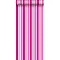 ESTAhome behang strepen roze - 53 cm x 10.05 m - 115818