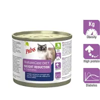 Prins - NatureCare - Diet - Kattenvoer Nat - Weight Reduction & Diabetic - 8 x 200g