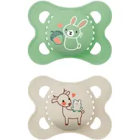 Mam Originele Pure Smak Smocki Kauczukowe 2-6M (2 maten)